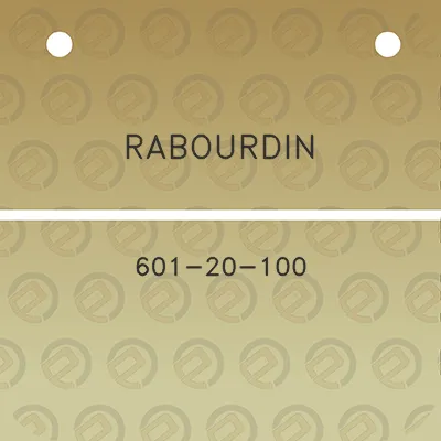 rabourdin-601-20-100