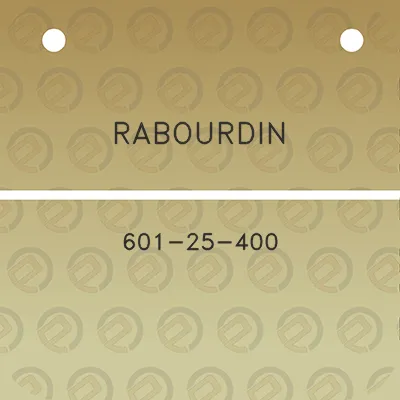 rabourdin-601-25-400