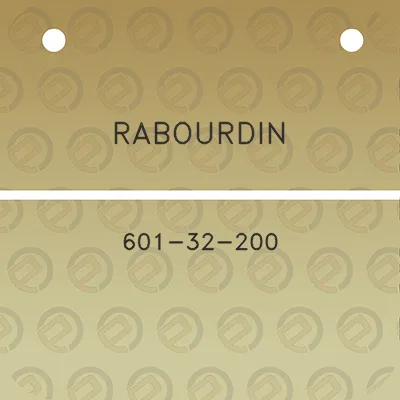 rabourdin-601-32-200