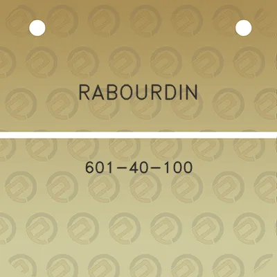 rabourdin-601-40-100