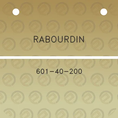 rabourdin-601-40-200