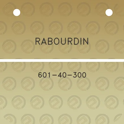 rabourdin-601-40-300