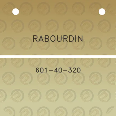 rabourdin-601-40-320