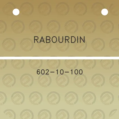 rabourdin-602-10-100