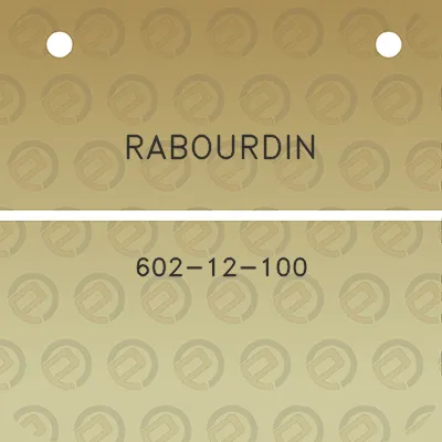 rabourdin-602-12-100