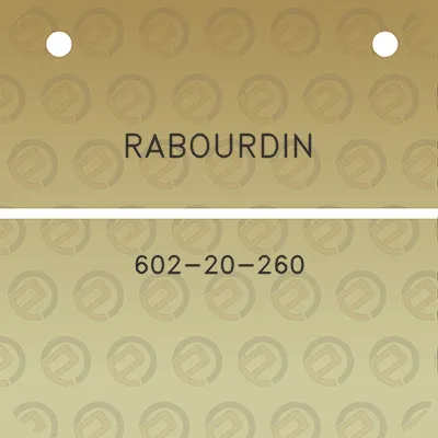 rabourdin-602-20-260