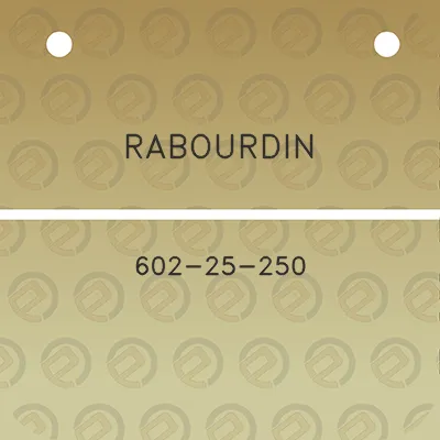 rabourdin-602-25-250