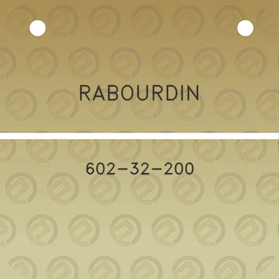 rabourdin-602-32-200