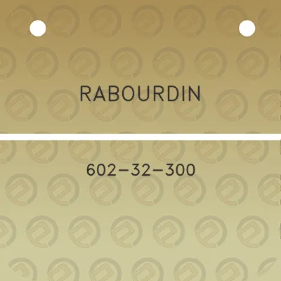 rabourdin-602-32-300