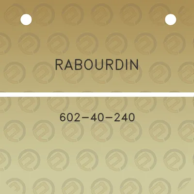 rabourdin-602-40-240