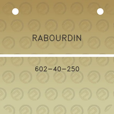 rabourdin-602-40-250