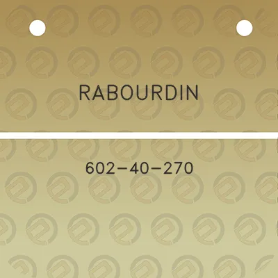 rabourdin-602-40-270