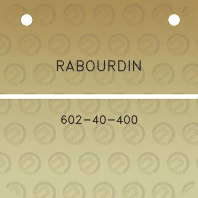 rabourdin-602-40-400