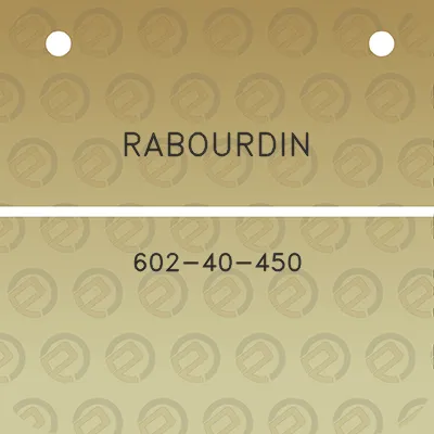 rabourdin-602-40-450