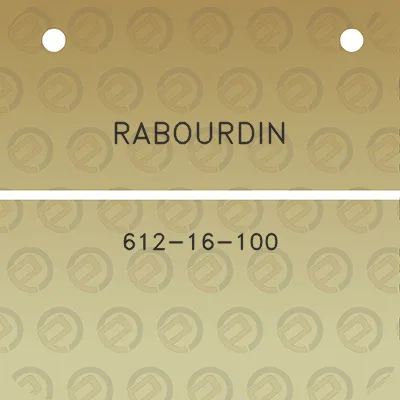 rabourdin-612-16-100