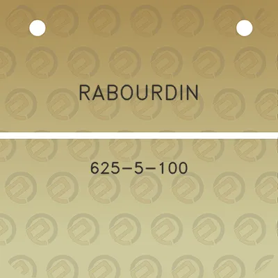 rabourdin-625-5-100