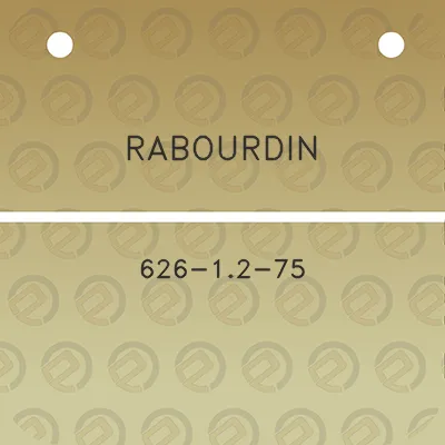 rabourdin-626-12-75