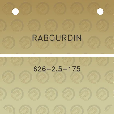 rabourdin-626-25-175