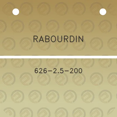 rabourdin-626-25-200