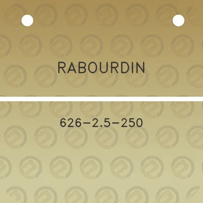 rabourdin-626-25-250