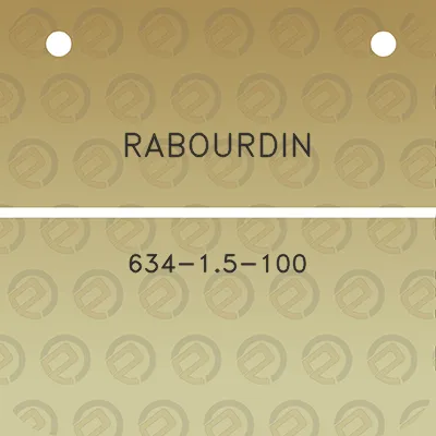 rabourdin-634-15-100