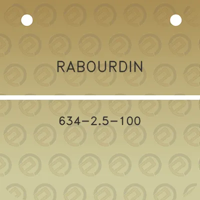 rabourdin-634-25-100