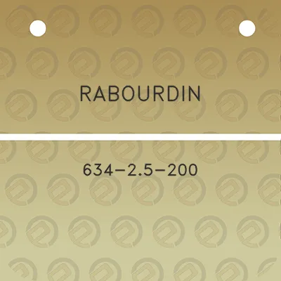 rabourdin-634-25-200