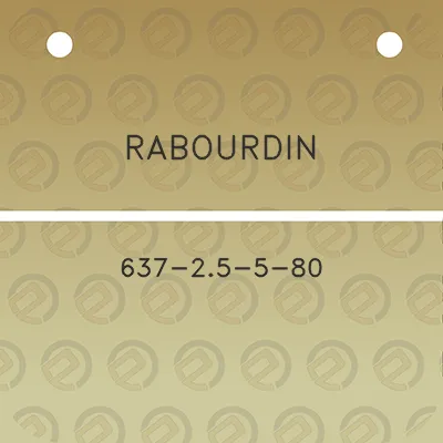 rabourdin-637-25-5-80