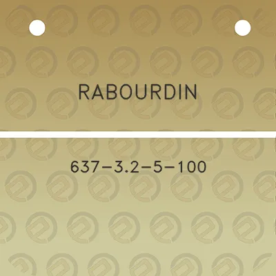 rabourdin-637-32-5-100