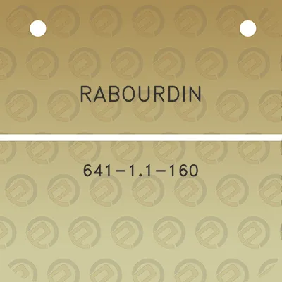 rabourdin-641-11-160