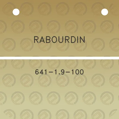 rabourdin-641-19-100