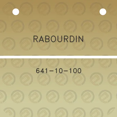 rabourdin-641-10-100