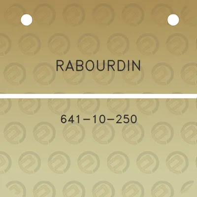 rabourdin-641-10-250