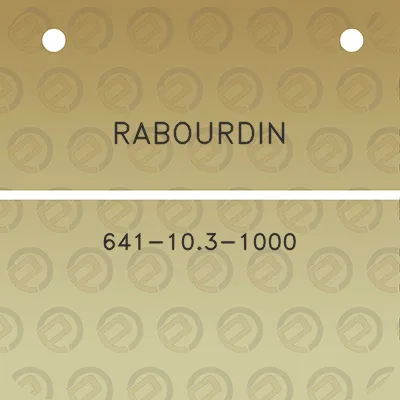 rabourdin-641-103-1000