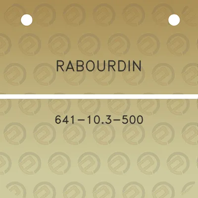 rabourdin-641-103-500