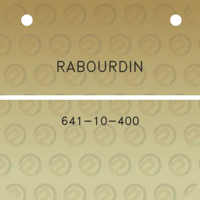 rabourdin-641-10-400