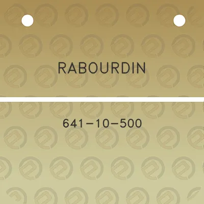 rabourdin-641-10-500