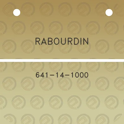 rabourdin-641-14-1000