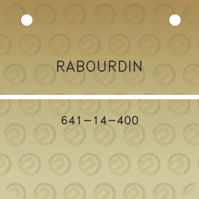 rabourdin-641-14-400