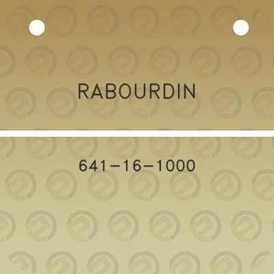 rabourdin-641-16-1000