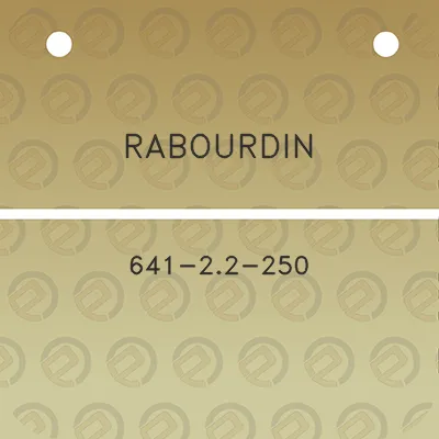 rabourdin-641-22-250