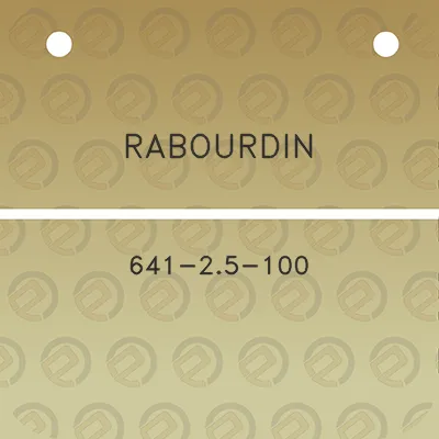 rabourdin-641-25-100