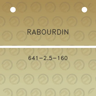 rabourdin-641-25-160