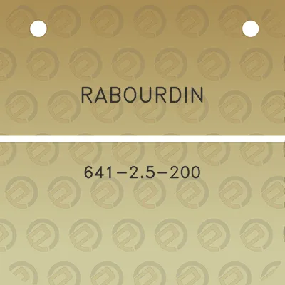 rabourdin-641-25-200