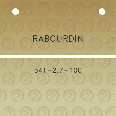 rabourdin-641-27-100