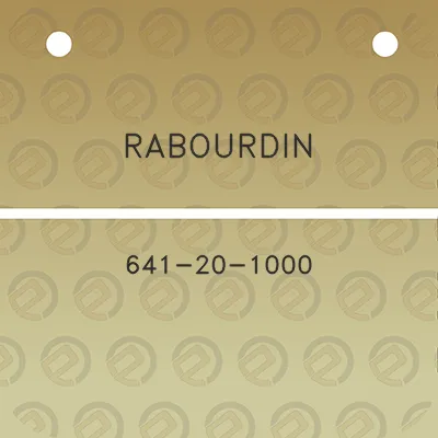 rabourdin-641-20-1000