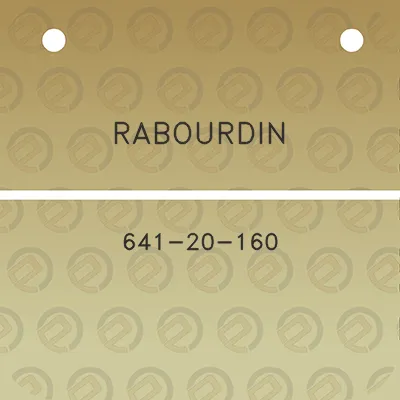 rabourdin-641-20-160