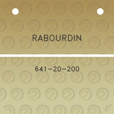 rabourdin-641-20-200