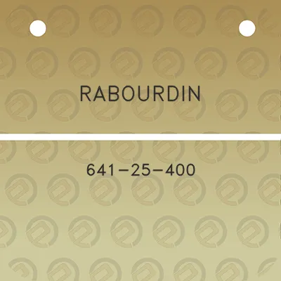 rabourdin-641-25-400