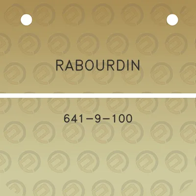 rabourdin-641-9-100